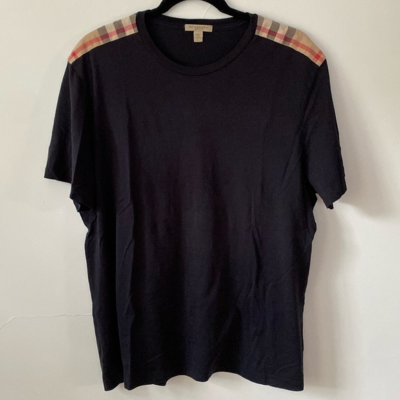 Burberry Brit Check Trim Fit T-Shirt - Picture 2 of 7